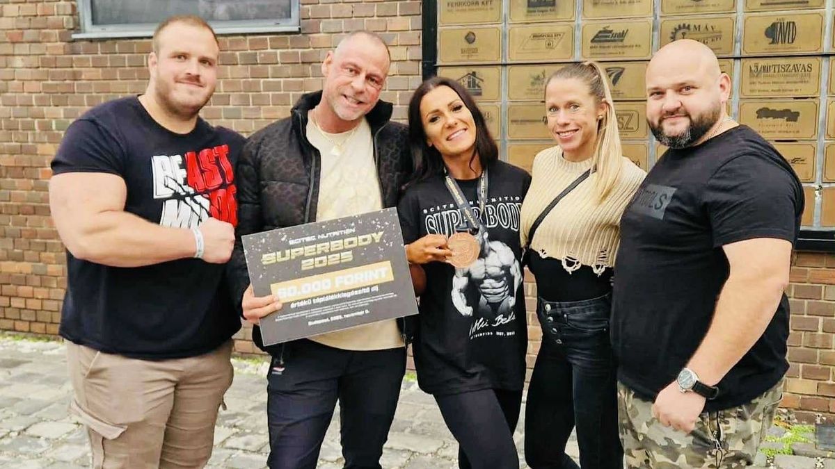 Sportágat váltott a szegedi erőemelő-világbajnok és testépítő-versenyen állhatott dobogóra