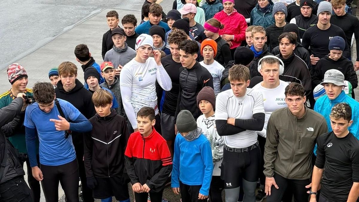 Jótékony célért futottak az MVM Szegedi VE tagjai