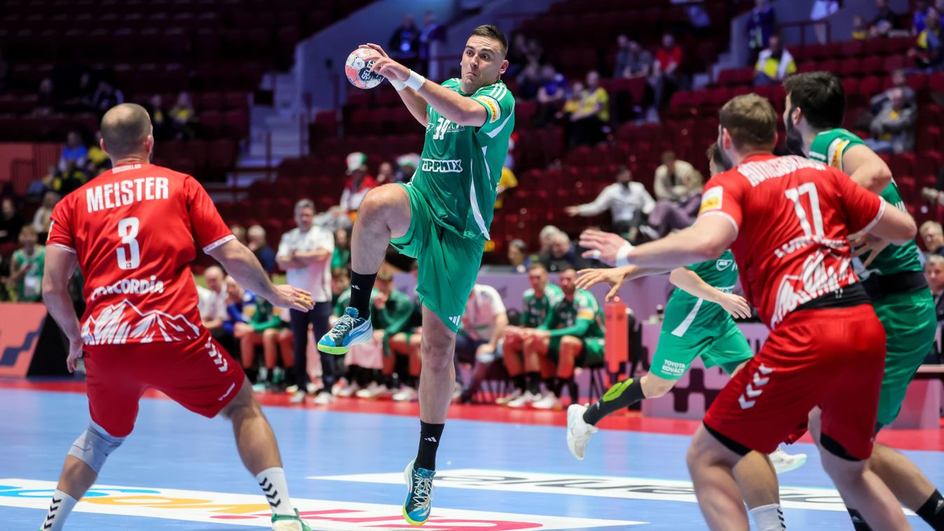 Nagy hátrányból állt fel a magyar válogatott a férfi kézi-Eb-n Kép