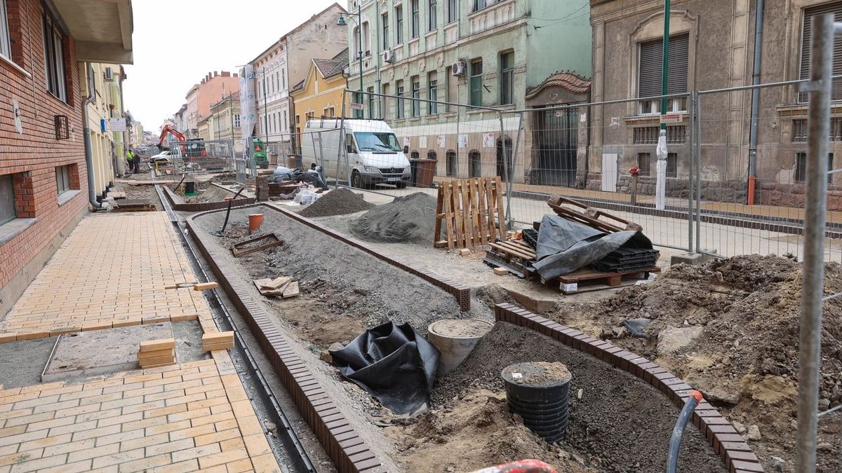 Van egy részlet a Gogol utca felújításában, ami sok autóst hideg zuhanyként érhet