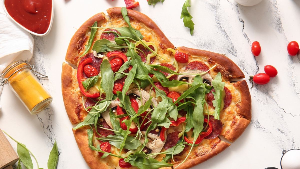 Szív alakú pizza a Valentin-napi sláger Szegeden: van, ahol rózsaszín tésztával is kérhető