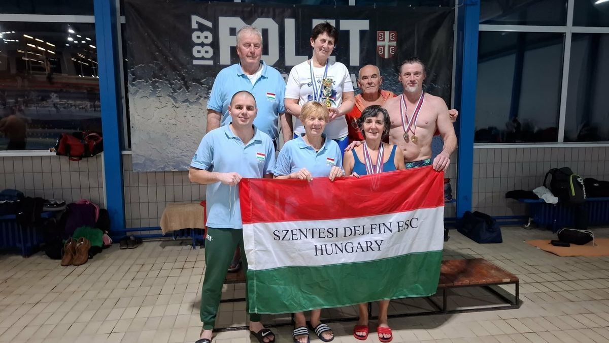 Korosztálytól függetlenül is a legjobbak között a szentesi úszók