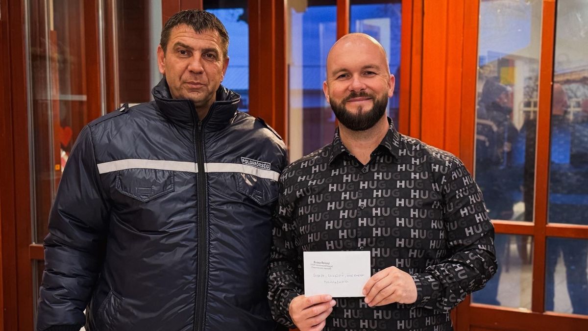 Ruzsa Roland támogatással ismerte el a dorozsmai polgárőrök munkáját