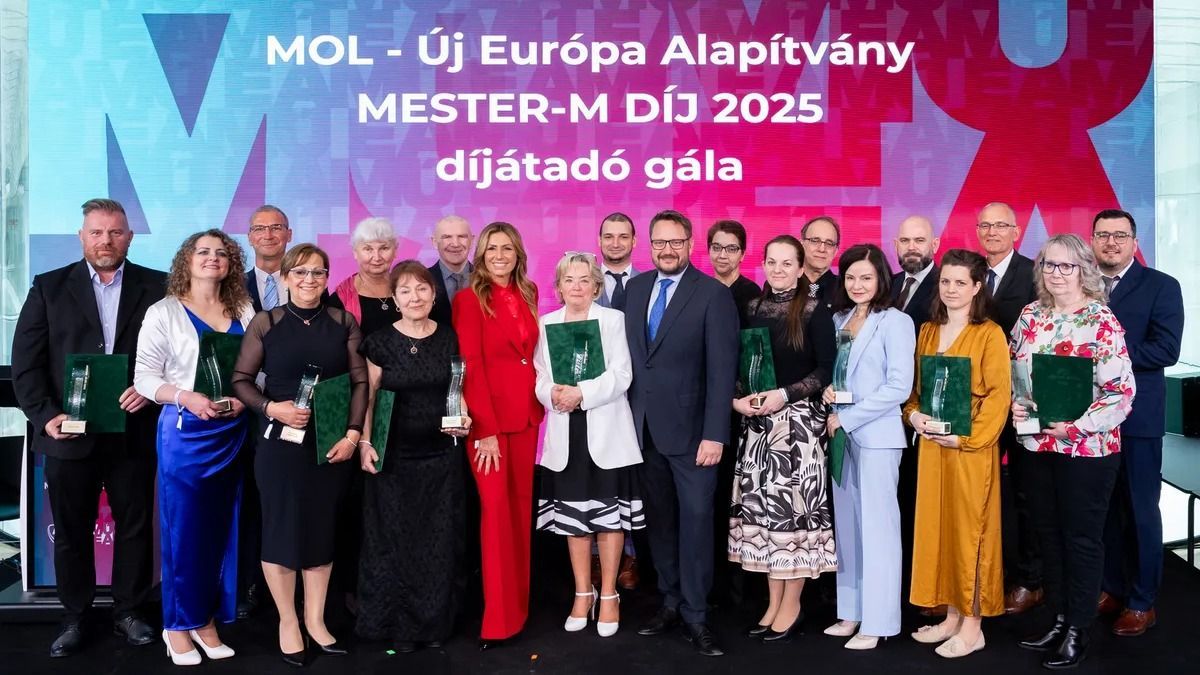 Három szegedi pedagógus is bekerült a legjobbak közé, rangos Mester-M Díjat kaptak munkájukért