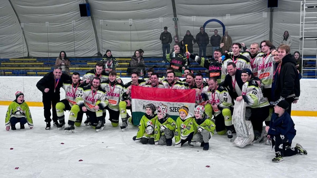 Hullámzó meccsen szerzett érmet a szegedi hokicsapat
