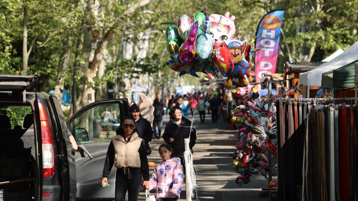 „A vihar előtti csend”: így indult a szegedi majális a Ligetben