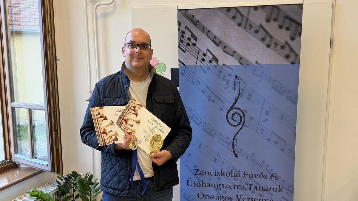 A diákjainak akart példát mutatni, végül harmadszor is arany lett a jutalma