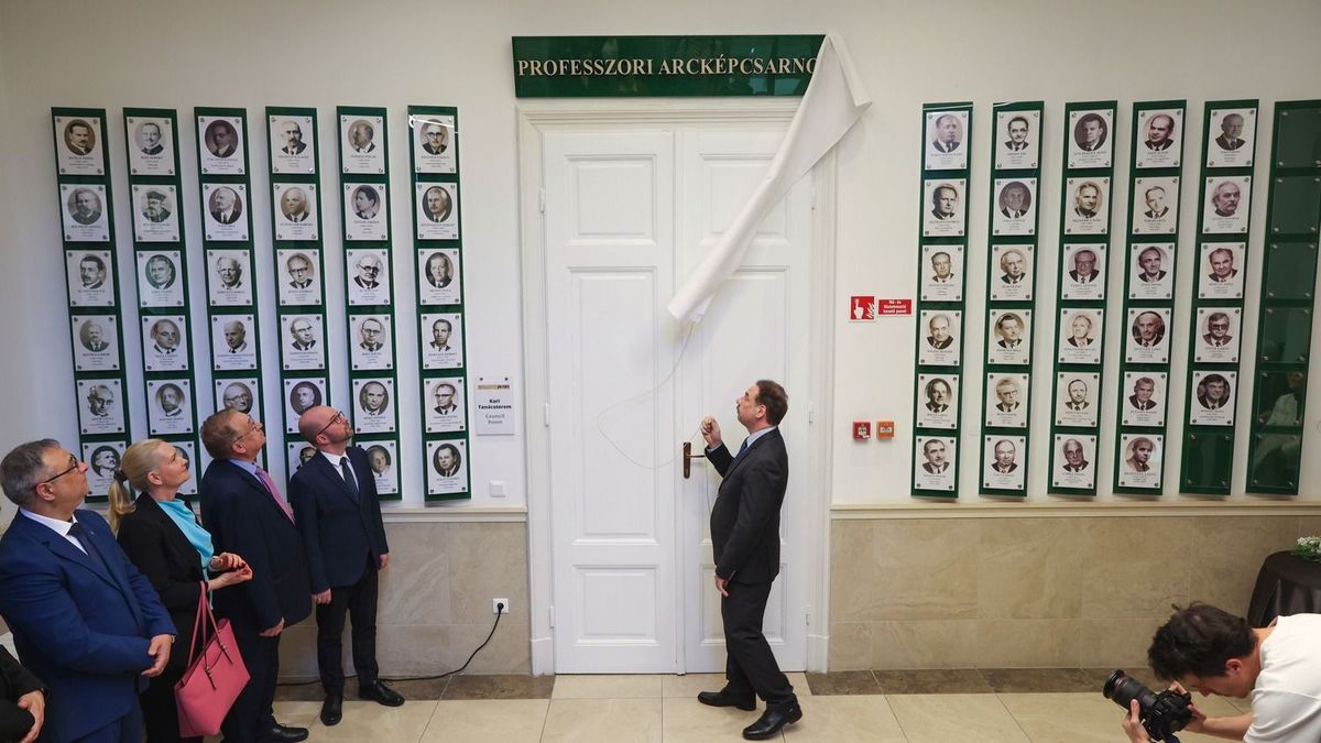 Kolozsvártól Szegedig ível a történet: különleges emlékhelyet avattak az SZTE jogi karán