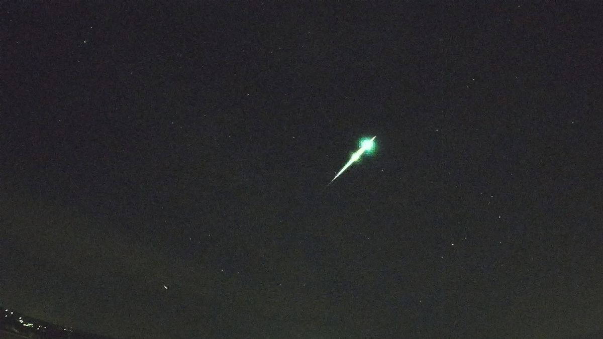 Ritka meteorraj tűzgömbje szelte át az eget – ritka látvány