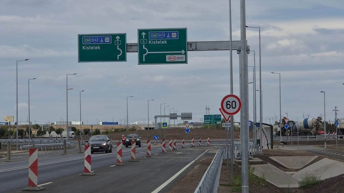 Ősszel nagy változás jön az 5-ös úton