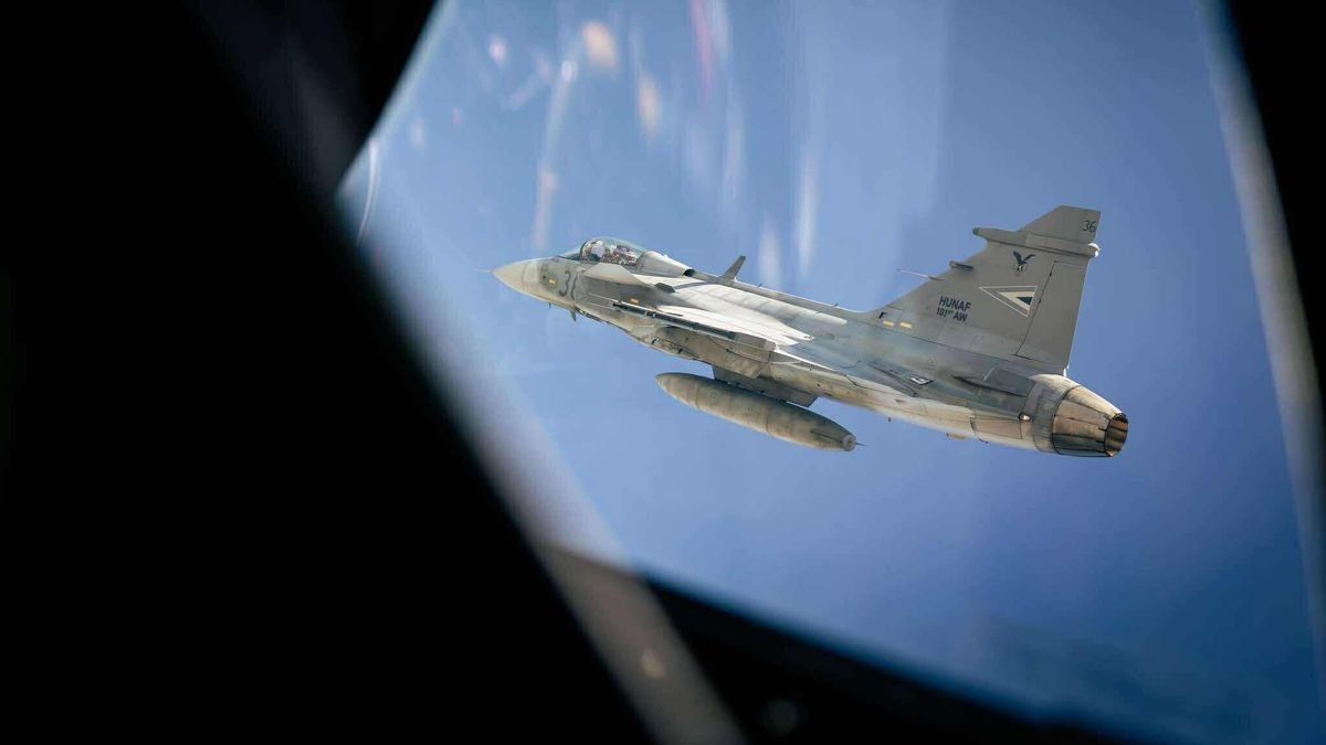 Lezuhant a Magyar Honvédség egyik Gripenje Szolnok térségében