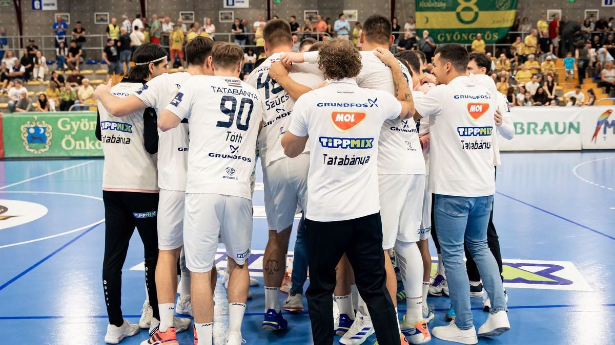 Súlyosan megsérült a Tatabánya válogatott átlövője a Pick Szeged elleni bajnoki előtt
