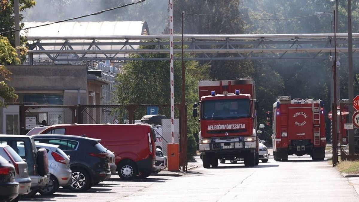 Több település tűzoltói oltották a lángoló szegedi üzemcsarnokot, egy dolgozó megsérült a tűzben + fotók, videó