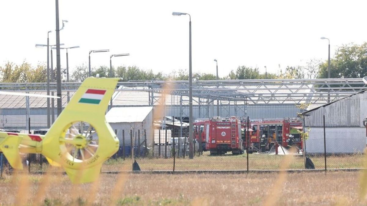 Megállás nélkül küzdöttek a lángokkal: tíz vízsugárral oltották a szegedi üzemtüzet + fotók, videó