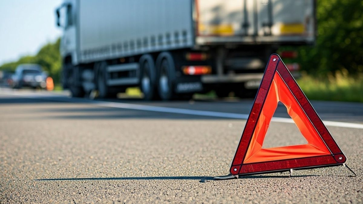 Összeütközött két kamion és két személyautó az M5-ös autópályán